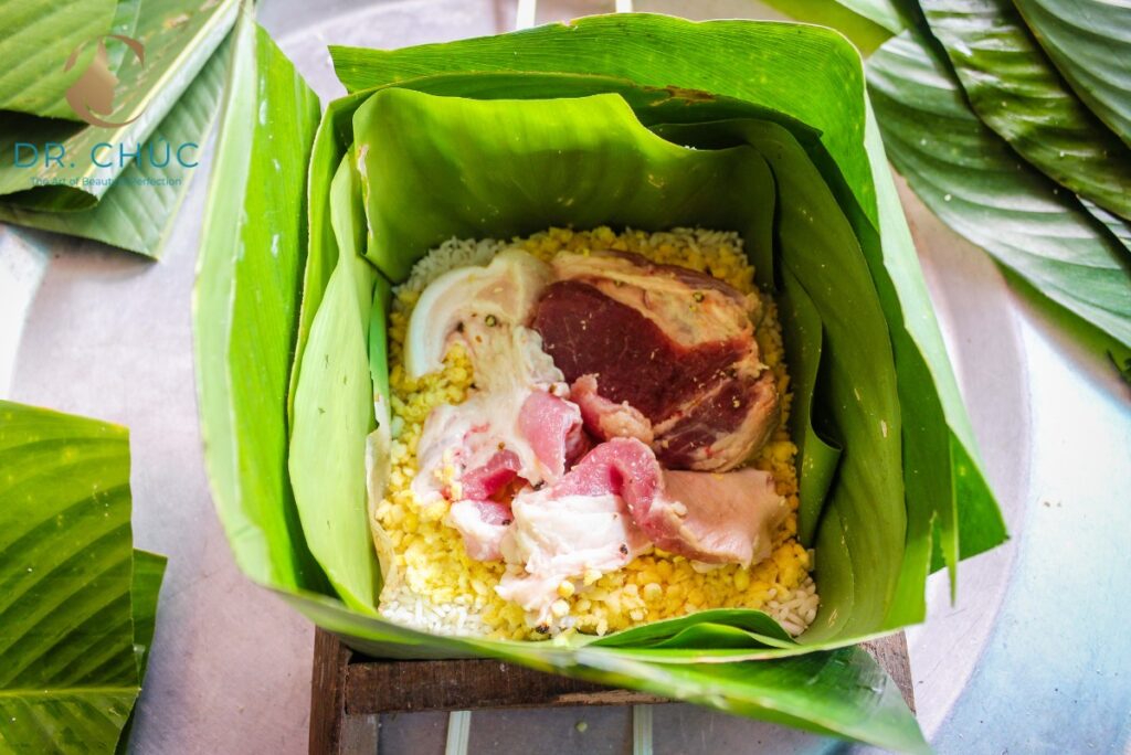 Bánh chưng có những thành phần nào?