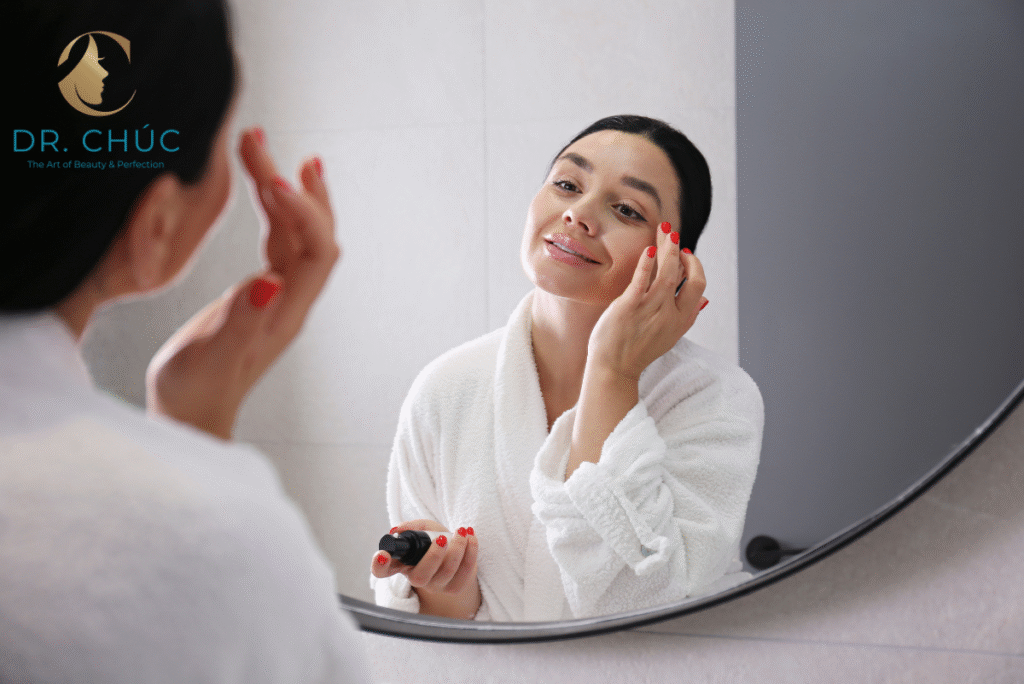 Các giai đoạn hồi phục và thời điểm dưỡng da an toàn
