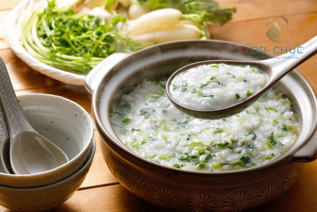 Thực đơn chi tiết cho người mới nâng mũi sau 1 tuần