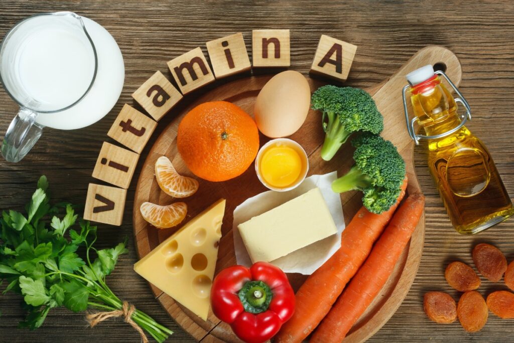 Vitamin A – Hỗ trợ xương chắc khỏe và da mịn màng