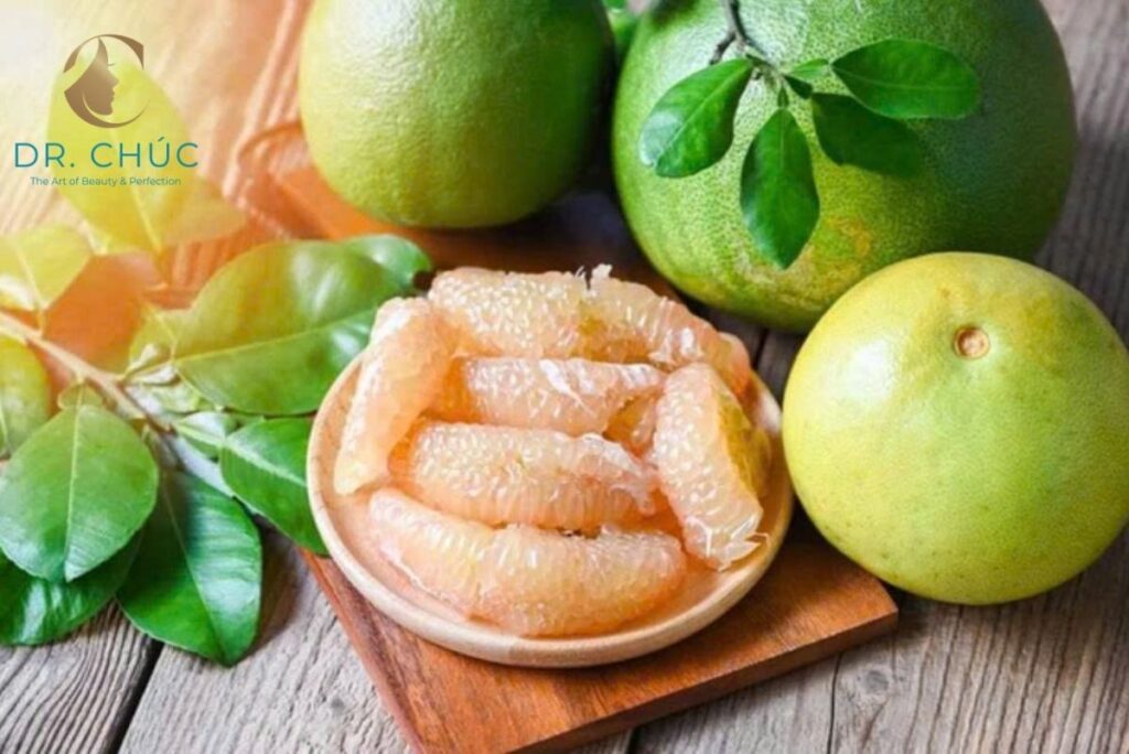 Bưởi – nguồn vitamin C dồi dào hỗ trợ collagen