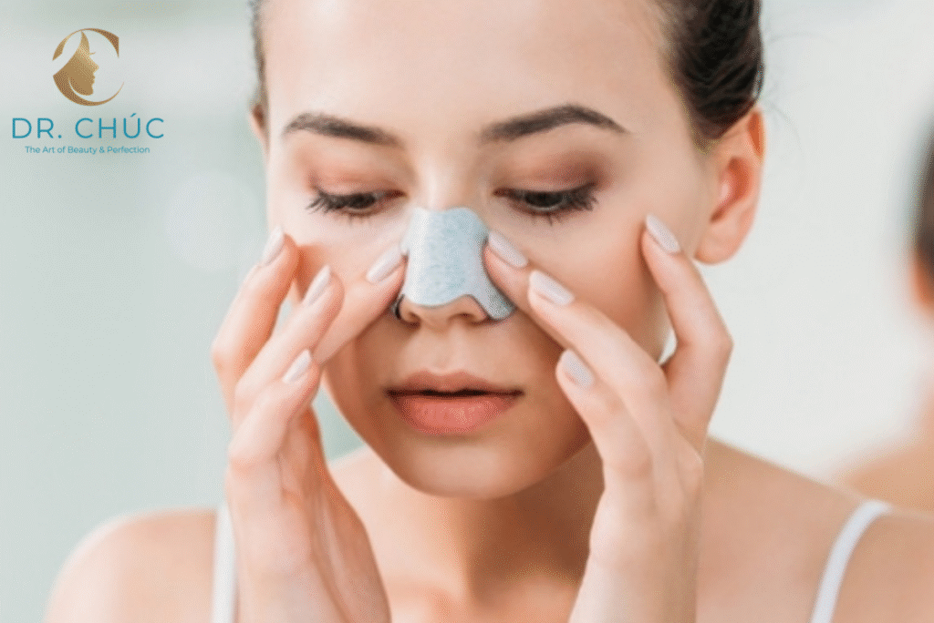 Vai trò của nẹp trong quá trình hồi phục sau nâng mũi