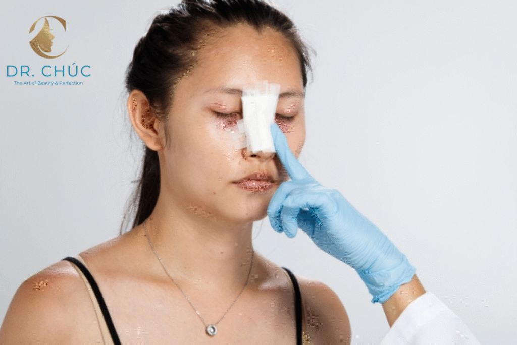 Khi nào cần gặp bác sĩ sau khi tháo nẹp nâng mũi?