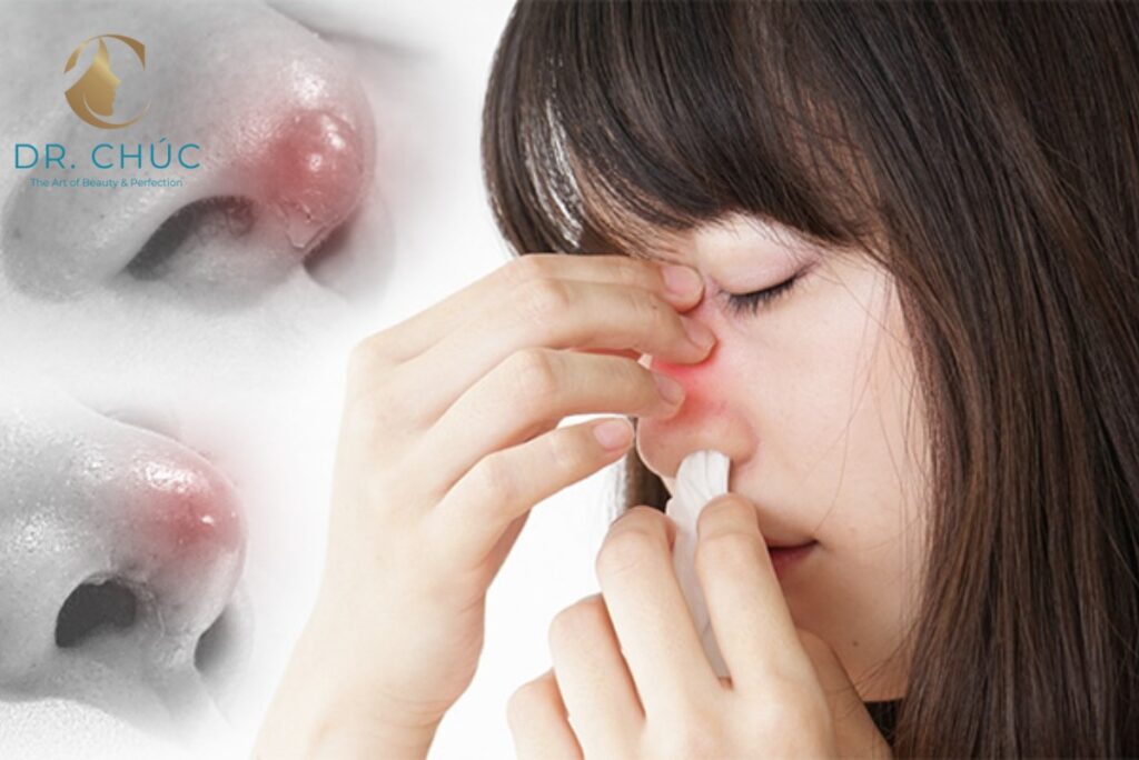 Khi nào cần gặp bác sĩ ngay sau nâng mũi?