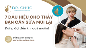 7 Dấu hiệu cho thấy bạn cần sửa mũi lại