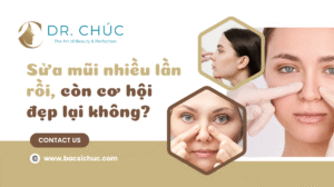 Sửa mũi nhiều lần rồi, còn cơ hội đẹp lại không?
