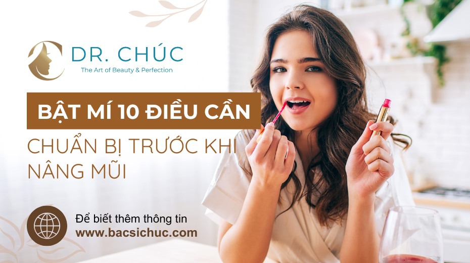 Checklist 10 điều cần chuẩn bị trước khi nâng mũi