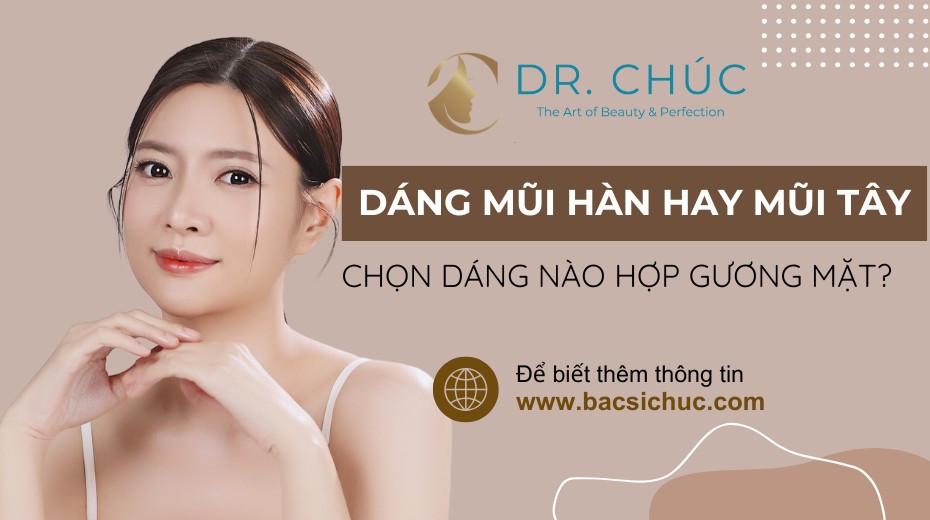 Mũi dáng Hàn và mũi dáng Tây: Ai hợp với dáng mũi nào?