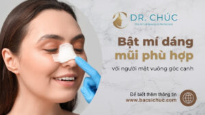 Bác sĩ bật mí Dáng mũi phù hợp với người mặt vuông góc cạnh