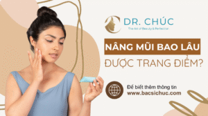 Nâng mũi bao lâu được trang điểm? Cảnh báo make-up quá sớm!