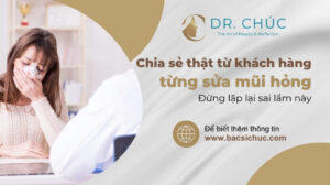 Chia sẻ thật từ khách hàng từng sửa mũi hỏng – Đừng lặp lại sai lầm này