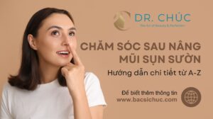 Hướng dẫn chăm sóc sau nâng mũi sụn sườn đúng cách từ A-Z