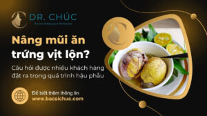 Nâng mũi ăn trứng vịt lộn được không? Giải đáp chi tiết