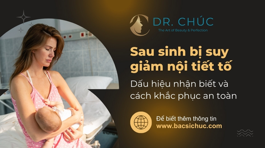 Phụ nữ sau sinh bị suy giảm nội tiết tố: Nguyên nhân và khắc phục