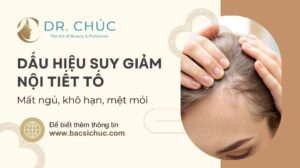 Mất ngủ, khô hạn, mệt mỏi – Có phải dấu hiệu suy giảm nội tiết tố?