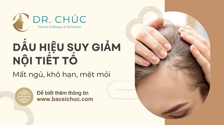 Mất ngủ, khô hạn, mệt mỏi – Có phải dấu hiệu suy giảm nội tiết tố?