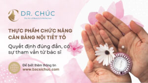 Giải đáp Uống thực phẩm chức năng cân bằng nội tiết tố