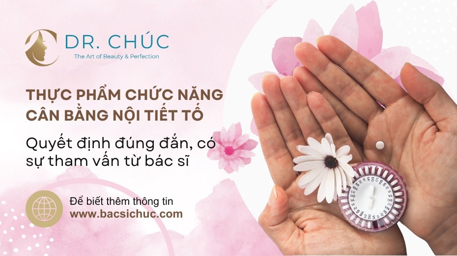 Giải đáp Uống thực phẩm chức năng cân bằng nội tiết tố