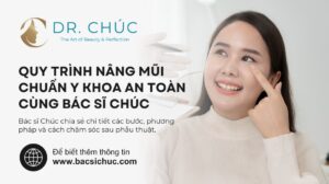 Quy trình nâng mũi chuẩn y khoa an toàn cùng Bác sĩ Chúc