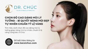 Chọn Độ Cao Dáng Mũi Lý Tưởng – Bí Quyết Nâng Mũi Đẹp Tự Nhiên Chuẩn Tỷ Lệ Vàng