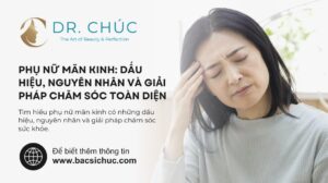 PHỤ NỮ MÃN KINH: DẤU HIỆU, NGUYÊN NHÂN VÀ GIẢI PHÁP CHĂM SÓC TOÀN DIỆN
