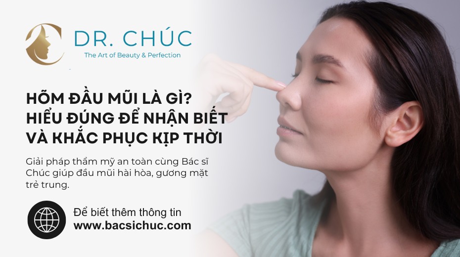 Hõm đầu mũi là gì? Hiểu đúng để nhận biết và khắc phục kịp thời