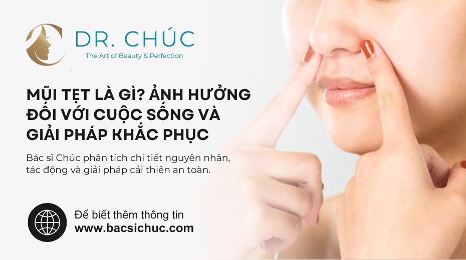 Mũi tẹt là gì? Ảnh hưởng đối với cuộc sống và giải pháp khắc phục