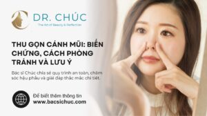 Thu gọn cánh mũi: Biến chứng, cách phòng tránh và lưu ý quan trọng
