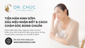 Tiền mãn kinh sớm: Dấu hiệu, nguyên nhân, cách xử lý an toàn